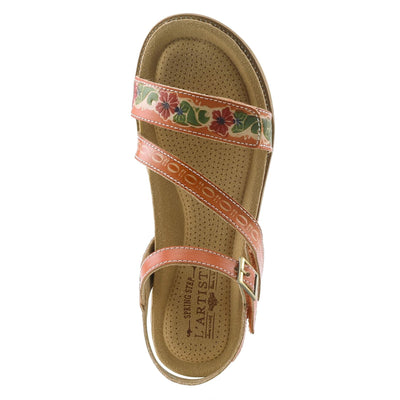 Spring Step L'Artiste Women's Dialog Ankle Strap Sandal Blush EU 37 / US 6.5-7