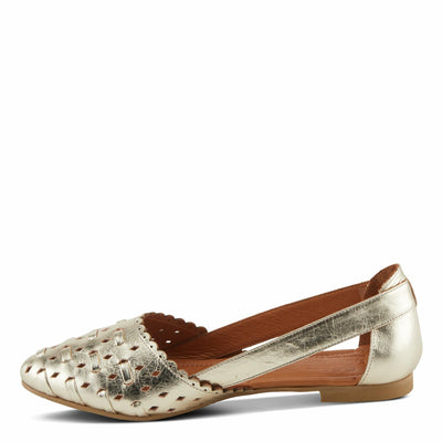 Spring Step Women's Delorse Shoes, Gold, 9