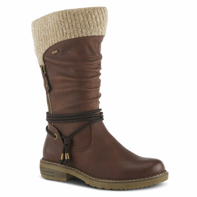 Spring Step Women's Acaphine Pull-On Boot Brown EU 39 / US 8.5