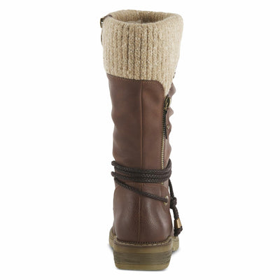 Spring Step Women's Acaphine Pull-On Boot Brown EU 38 / US 7.5-8