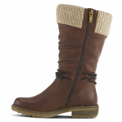 Spring Step Women's Acaphine Pull-On Boot Brown EU 39 / US 8.5