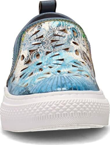 Spring Step L'Artiste Women's Denofeden Sneaker Blue Multi EU 39 / US 8.5