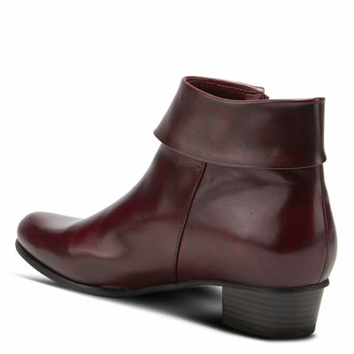 Spring Step Women's Stockholm Low-Shaft Pull-On Bootie Bordeaux EU 35/5