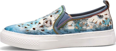 Spring Step L'Artiste Women's Denofeden Sneaker Blue Multi EU 39 / US 8.5