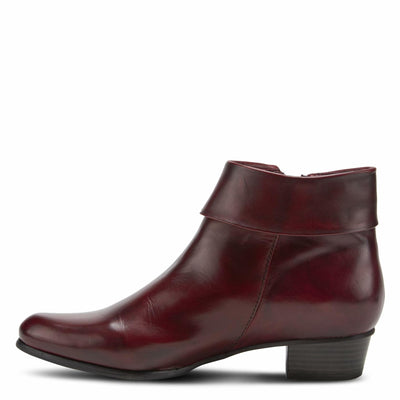 Spring Step Women's Stockholm Low-Shaft Pull-On Bootie Bordeaux EU 37/6.5-7