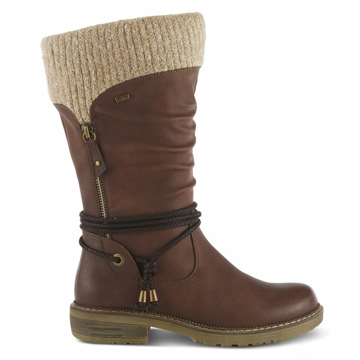 Spring Step Women's Acaphine Pull-On Boot Brown EU 37 / US 6.5-7