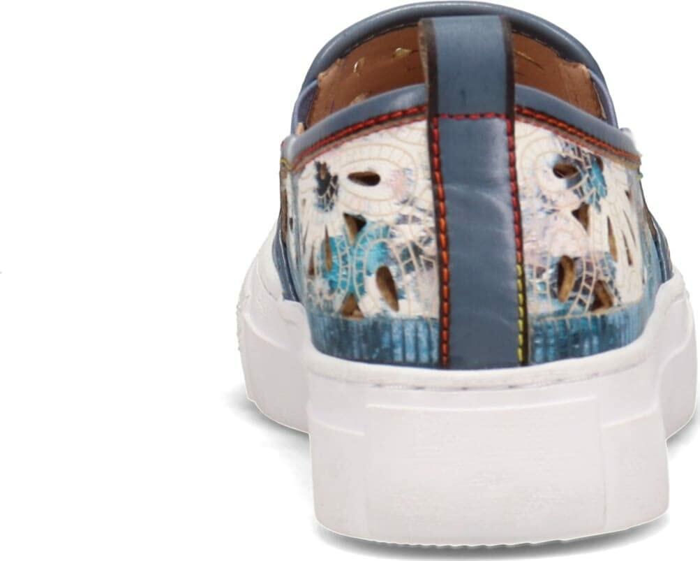 Spring Step L'Artiste Women's Denofeden Sneaker Blue Multi EU 39 / US 8.5