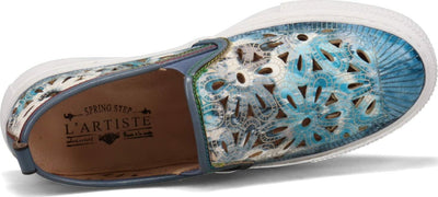 Spring Step L'Artiste Women's Denofeden Sneaker Blue Multi EU 39 / US 8.5
