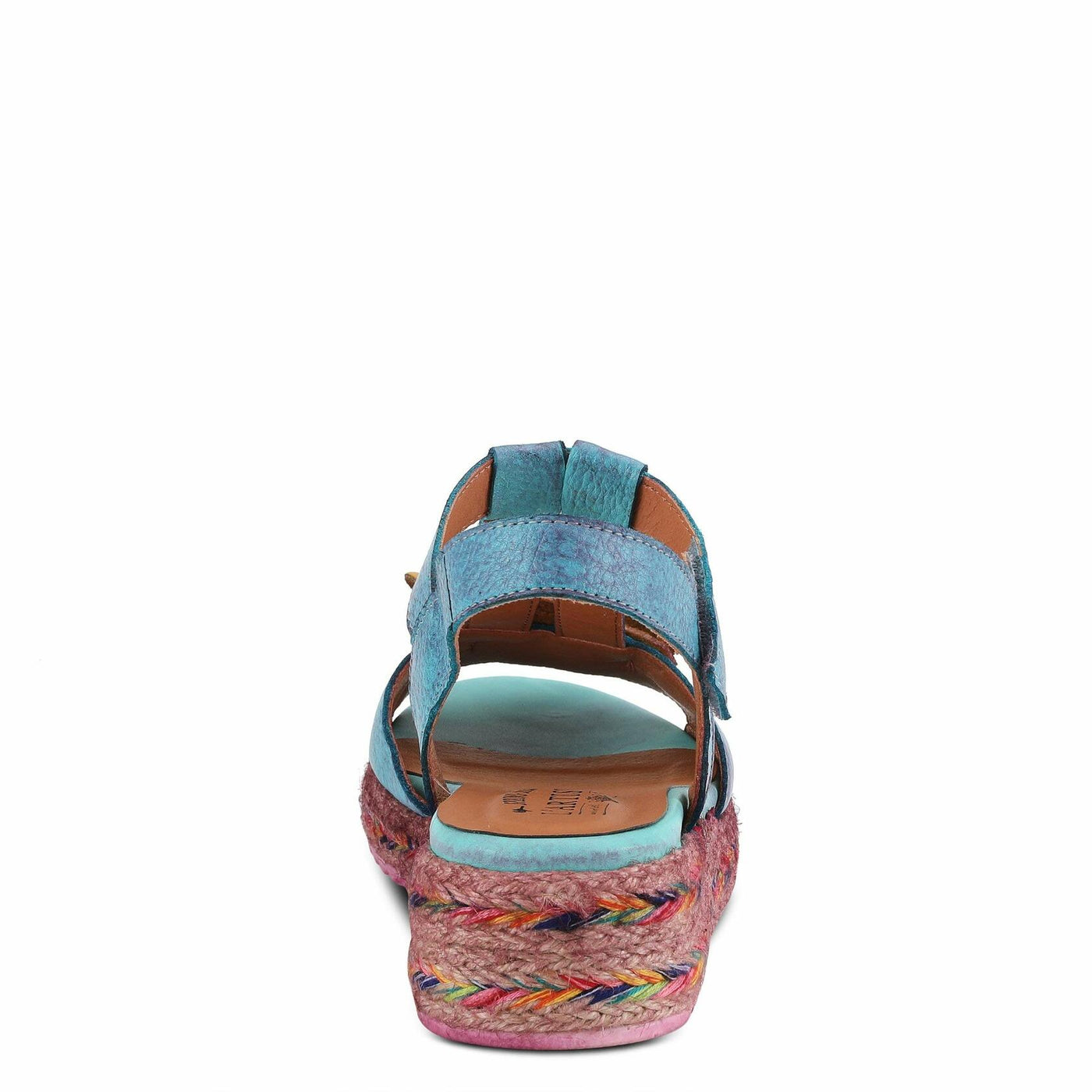 Spring Step L'Artiste Women's Tempest Wedge Blue Multi EU 40 / US 9