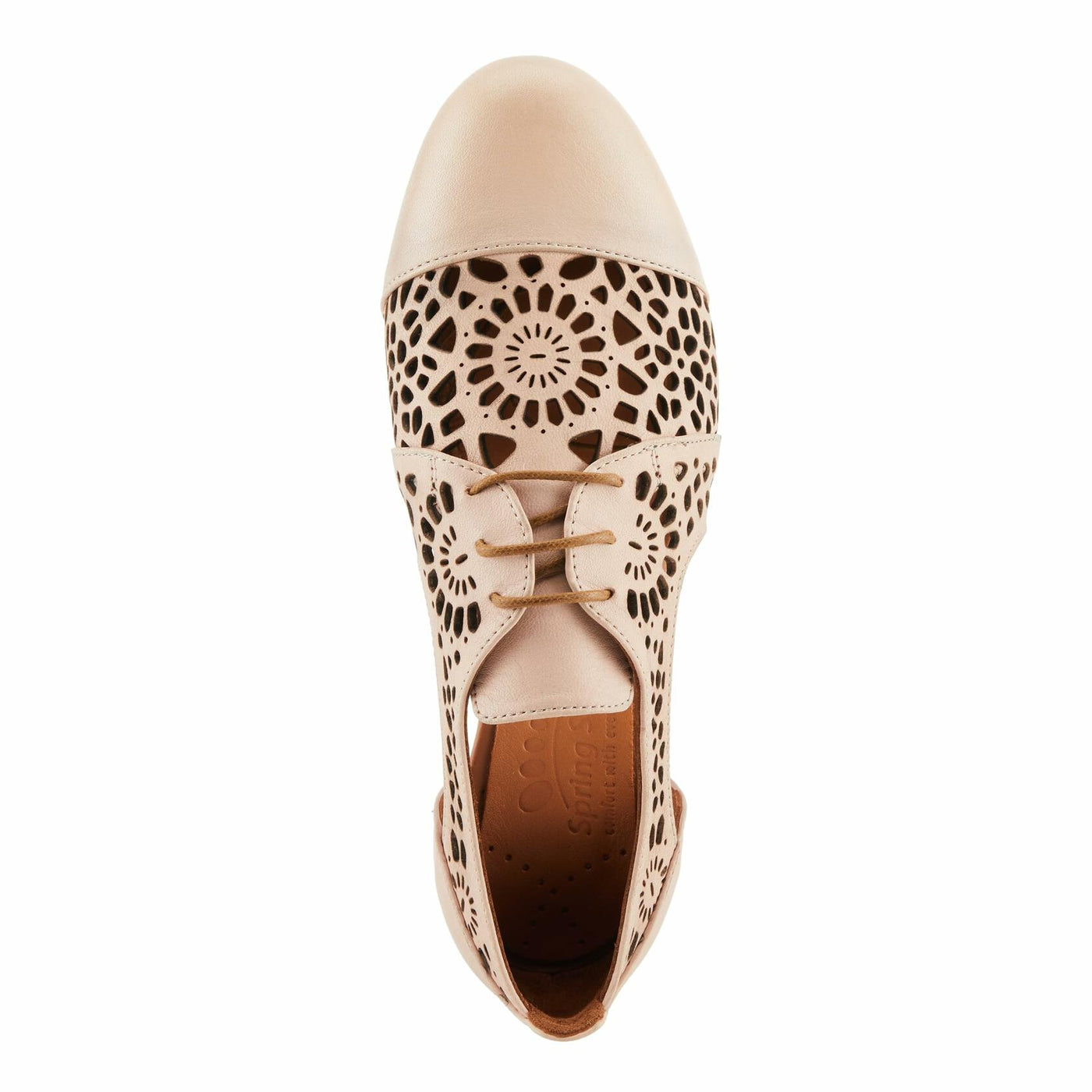 pring Step Women's Theone Lace-Up Shoe Blush EU 37 / US 6.5-7