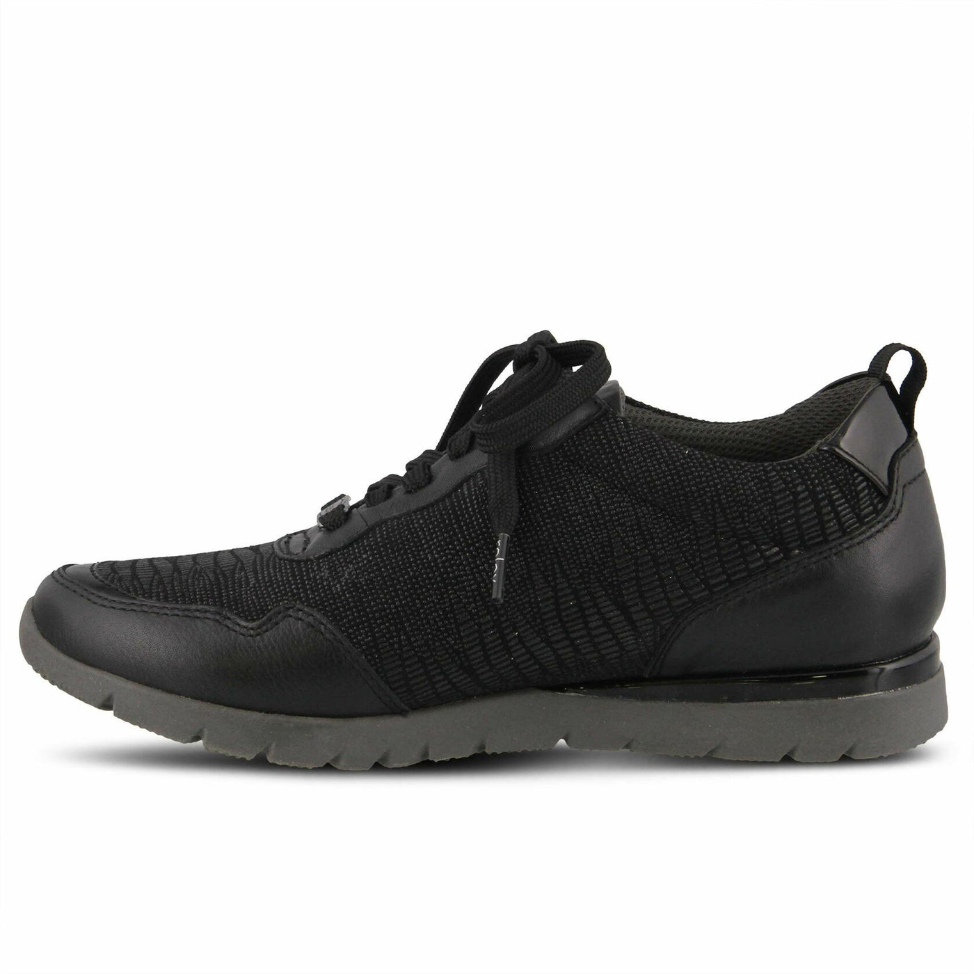 Spring Step Women's NYLLA Oxford, Black, 9