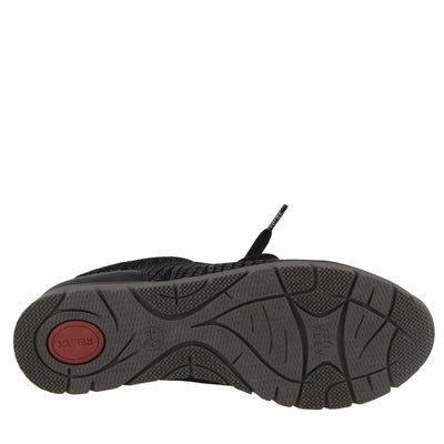 Spring Step Women's NYLLA Oxford, Black, 8.5