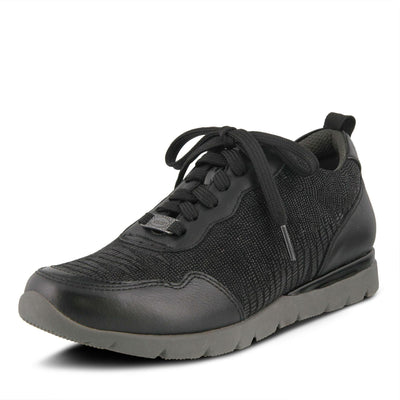 Spring Step Women's NYLLA Oxford, Black, 8.5