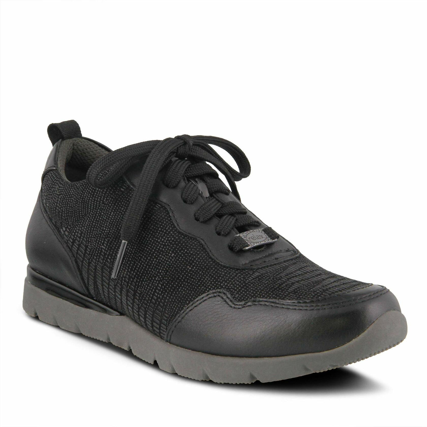 Spring Step Women's NYLLA Oxford, Black, 8.5