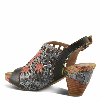 L'Artiste by Spring Step Women's Eclipsing Pump, Black Multi, 6.5-7