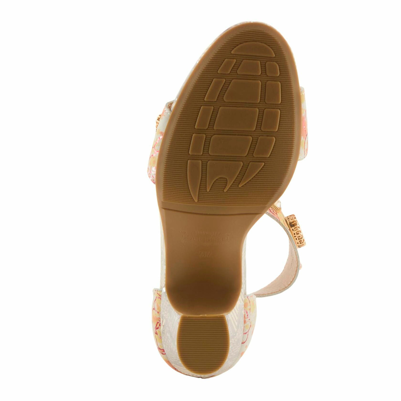 L'Artiste by Spring Step Women's Aquavelva Pump, Peach Multi, 10.5-11