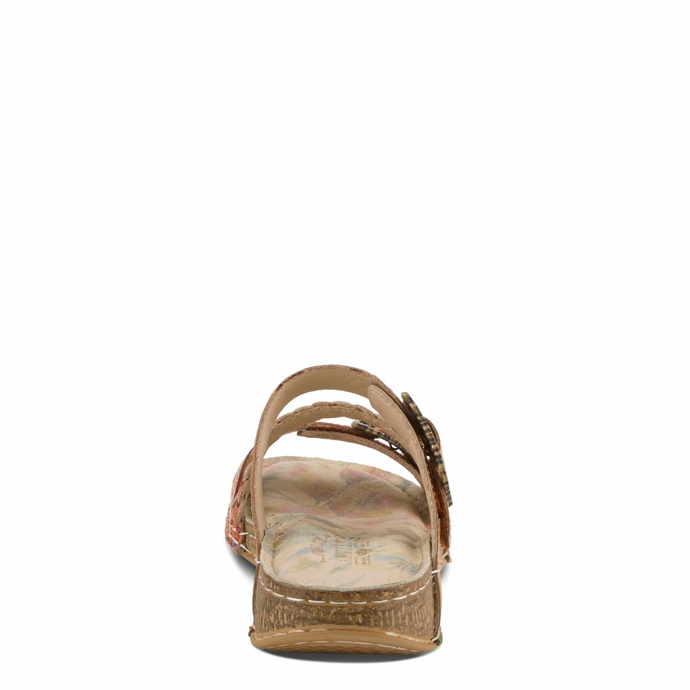 L'Artiste by Spring Step Women's Astra Sandal, Orange Multi, 5.5-6