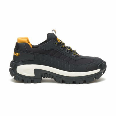 CAT Footwear Men's Invader Steel Toe Work Shoe, Black/Full Moon, 8