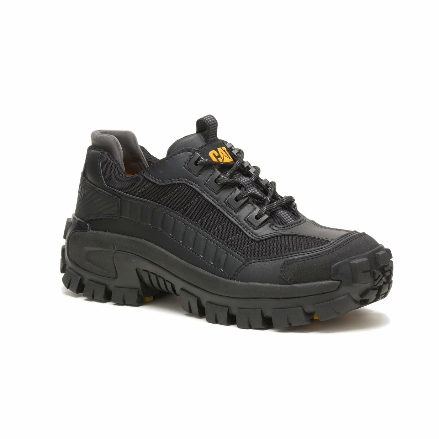 CAT Footwear Men's Invader Steel Toe Work Shoe, Black, 12