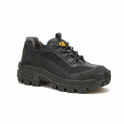 CAT Footwear Men's Invader Steel Toe Work Shoe, Black, 12