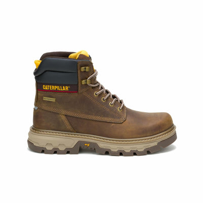 Cat Footwear Men's Colorado Equip 6" Waterproof Construction Boot, Pyramid, 8.5