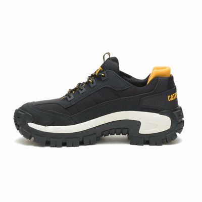 CAT Footwear Men's Invader Steel Toe Work Shoe, Black/Full Moon, 8