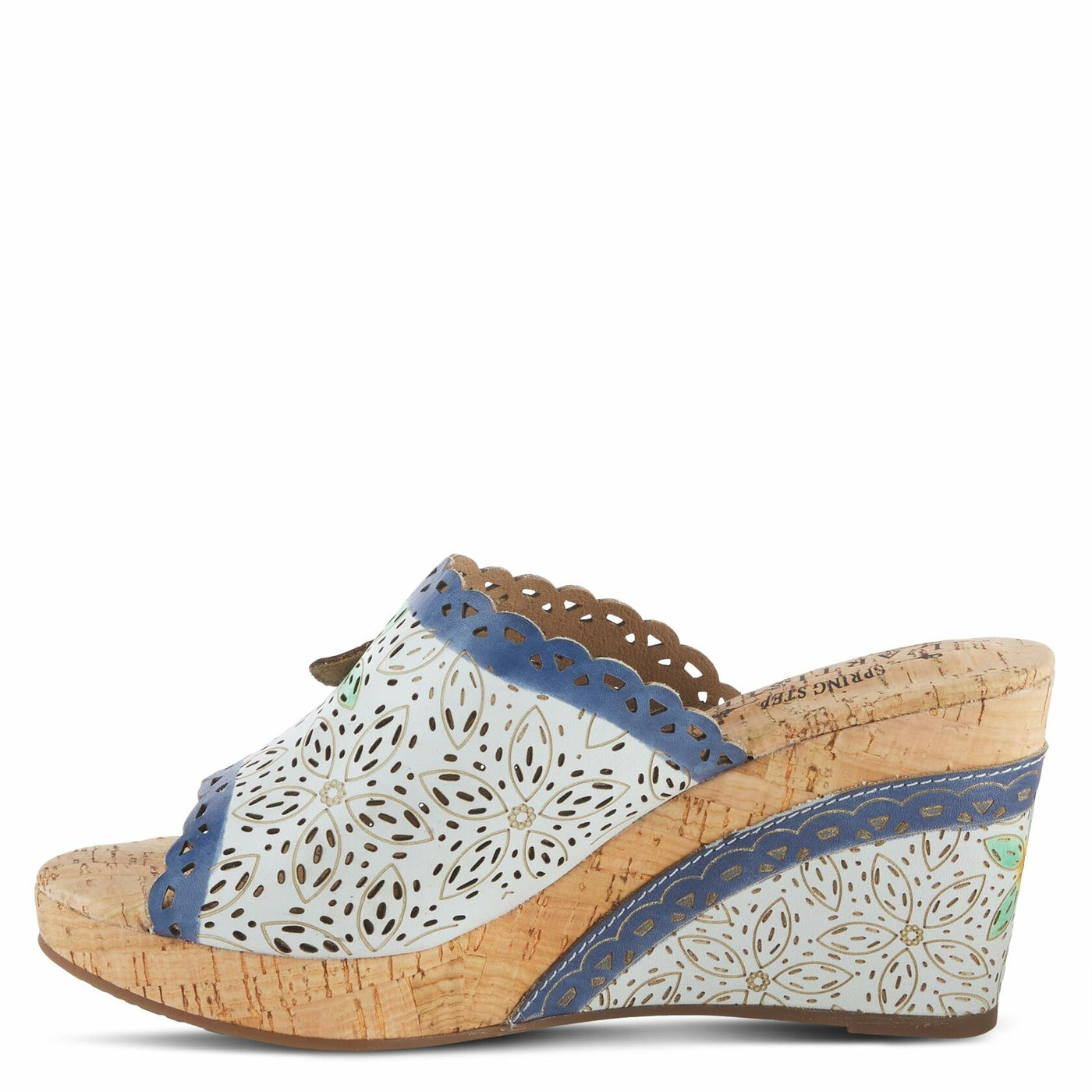 Spring Step L'Artiste Women's Annamaria Sandals White Multi EU 36 / US 5.5-6