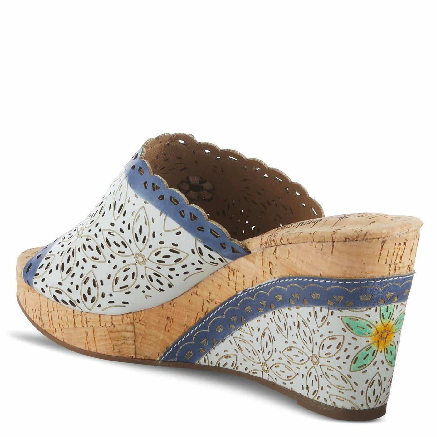 Spring Step L'Artiste Women's Annamaria Sandals White Multi EU 36 / US 5.5-6