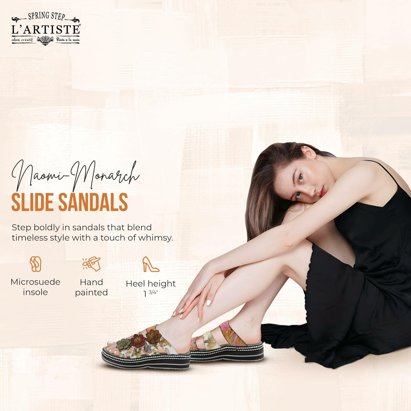 Spring Step L'Artiste Women's Naomi-Monarch Sandal