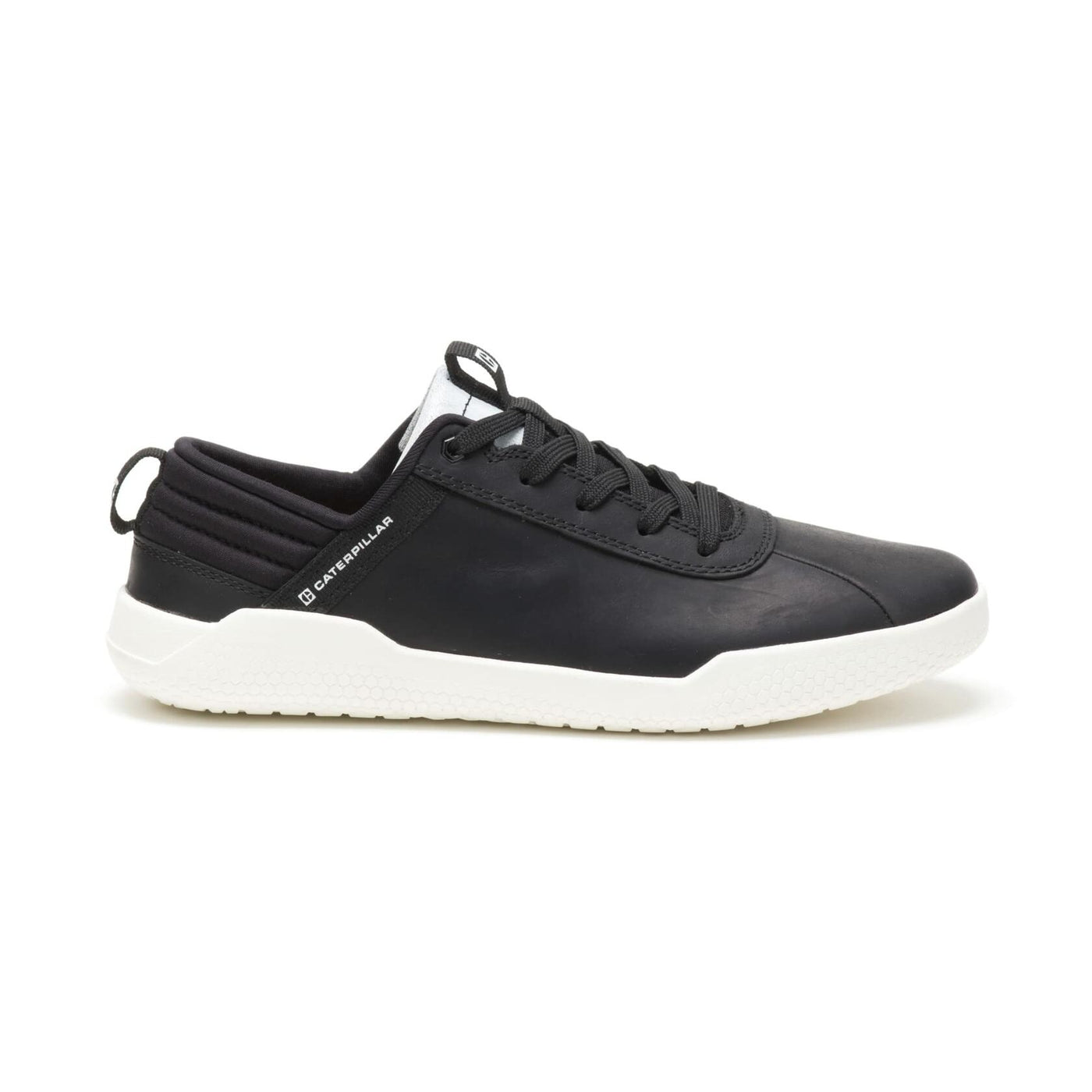 Cat Footwear unisex-adult Hex Sneaker, Black/White, 8.5 M US