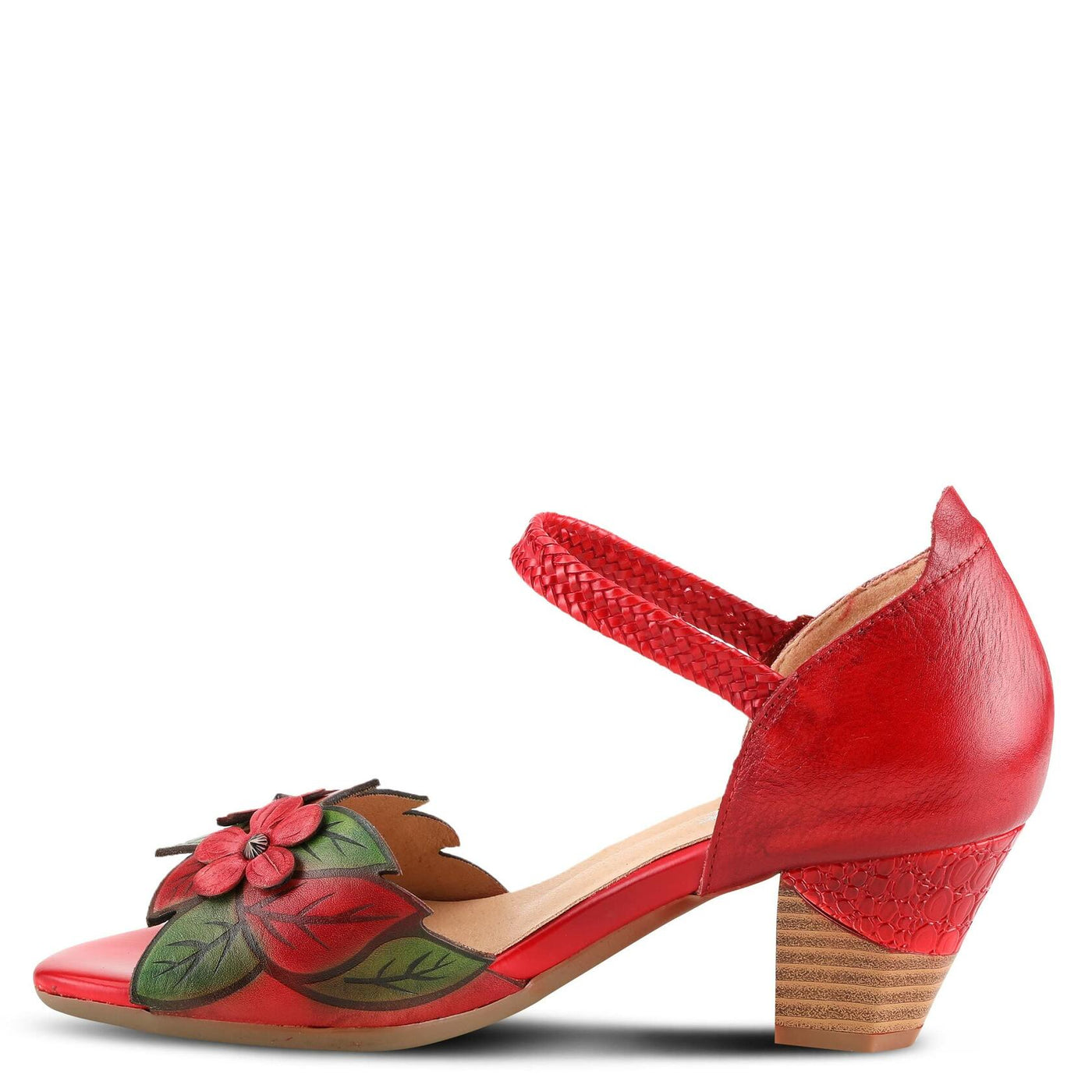 Spring Step L'Artiste Women's Compelling Maryjane Sandal Yellow Multi EU 42 / US 10.5-11