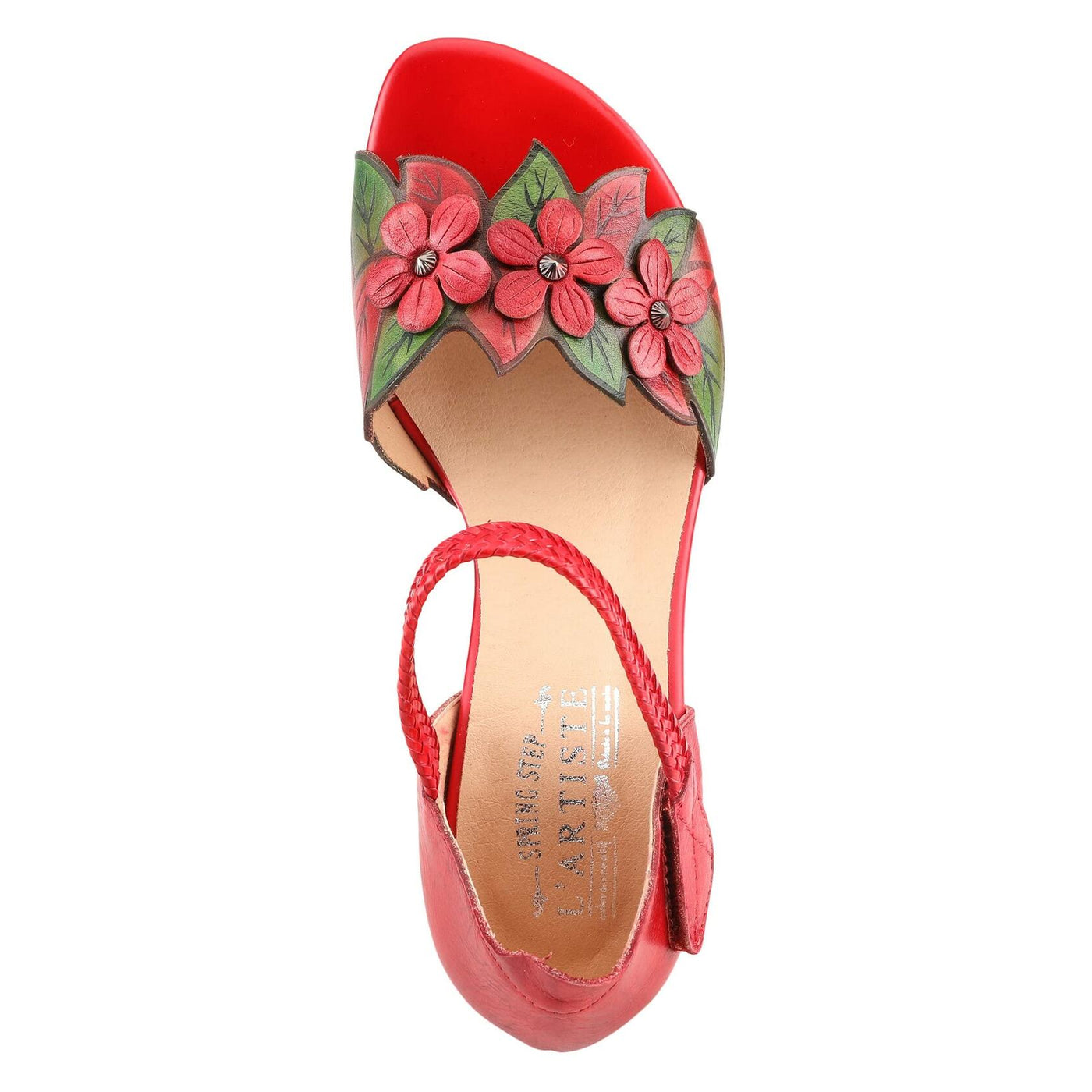 Spring Step L'Artiste Women's Compelling Maryjane Sandal Yellow Multi EU 42 / US 10.5-11