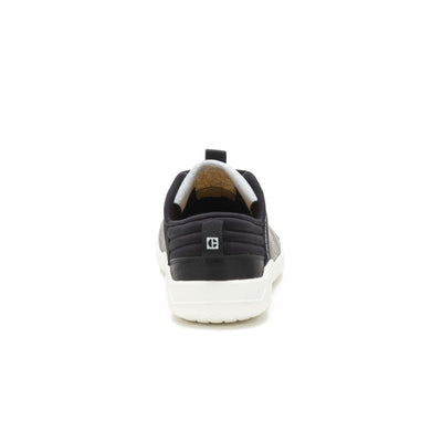 Cat Footwear unisex-adult Hex Sneaker, Black/White, 8.5 M US