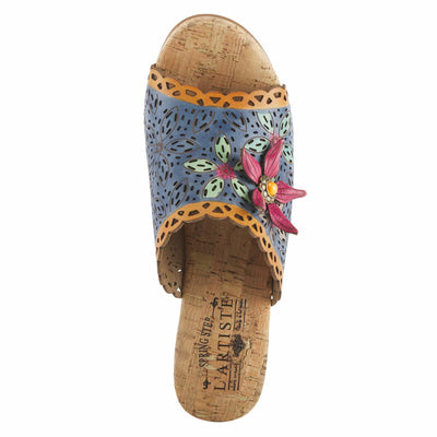 Spring Step L'Artiste Women's Annamaria Sandals Beige Multi EU 37 / US 6.5-7