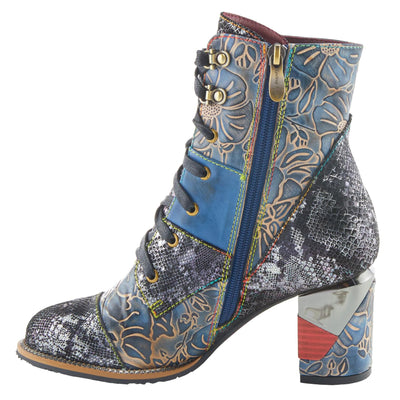 L'Artiste by Spring Step Aboot Blue Multi EU 42 (US Women's 10.5-11) M