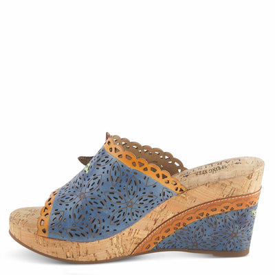 Spring Step L'Artiste Women's Annamaria Sandals Beige Multi EU 37 / US 6.5-7