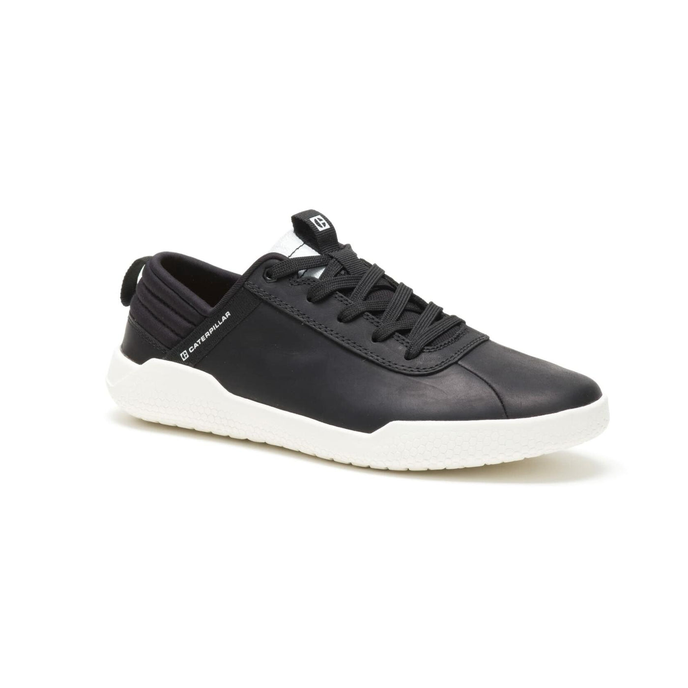 Cat Footwear unisex-adult Hex Sneaker, Black/White, 8.5 M US