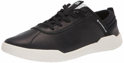 Cat Footwear unisex-adult Hex Sneaker, Black/White, 8.5 M US