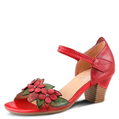 Spring Step L'Artiste Women's Compelling Maryjane Sandal Yellow Multi EU 42 / US 10.5-11