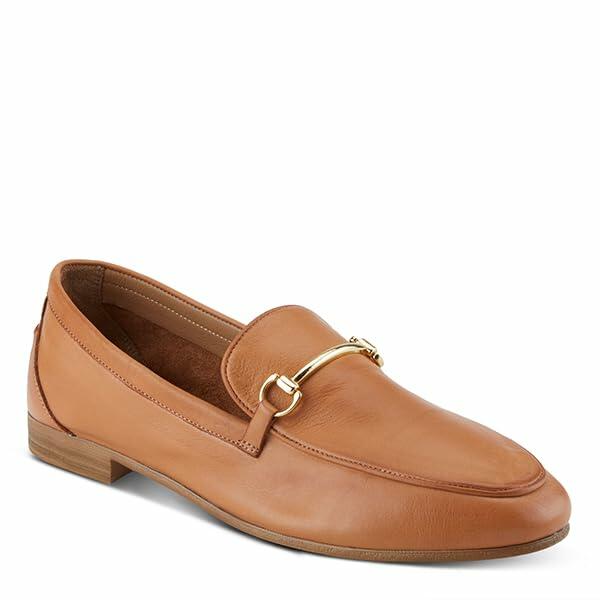 Spring Step Women's Anianka Leather Loafer Camel EU 38 / US 7.5-8