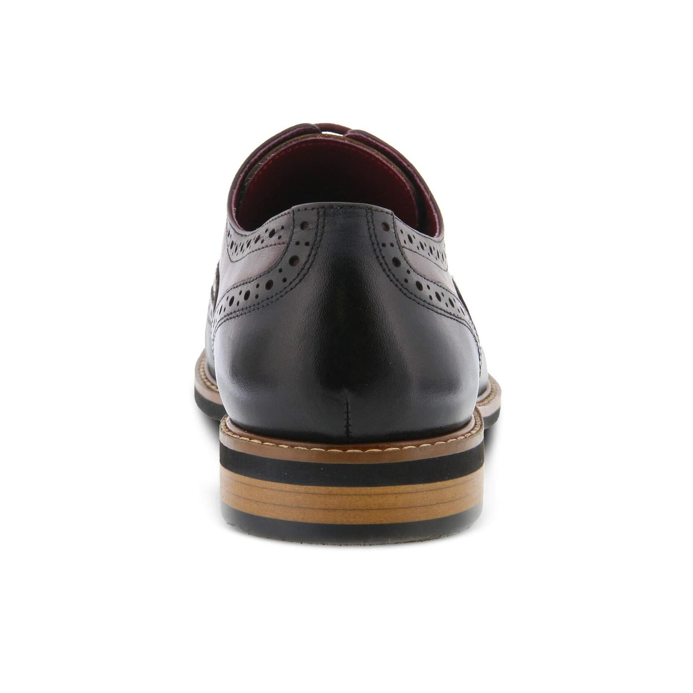 Spring Step Men's Niko Lace-Up Shoe Brown Multi EU 41 / US 8-8.5