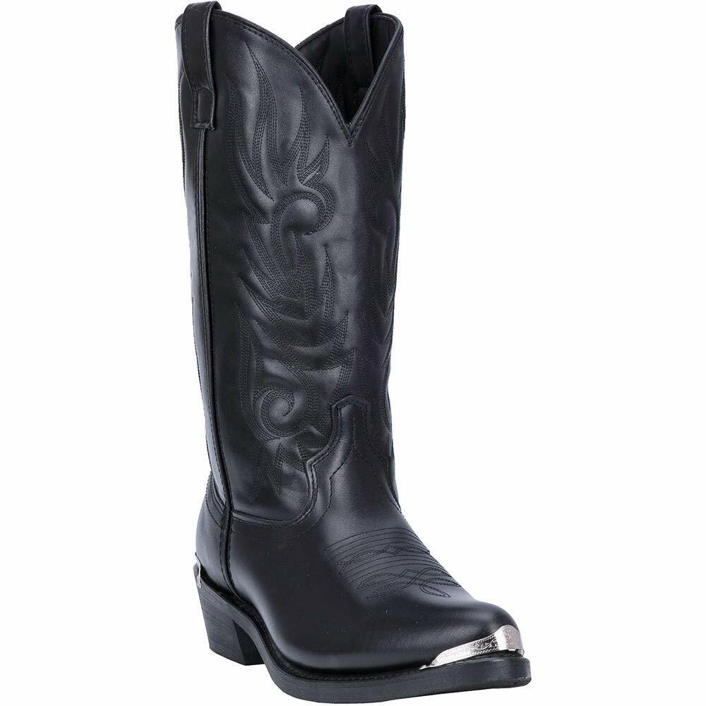 Laredo Mens Mccomb Round Toe Casual Boots Mid Calf - Black - Size 8.5 D