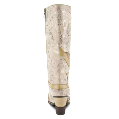 Spring Step L'Artiste Women's Malagie-Croco Boots Beige Multi EU 40 / US 9