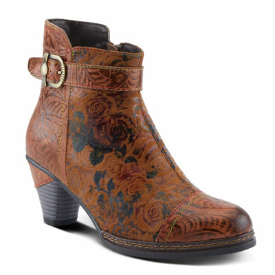 L'Artiste by Spring Step Women's Antilles Boho Booties, Camel, 5