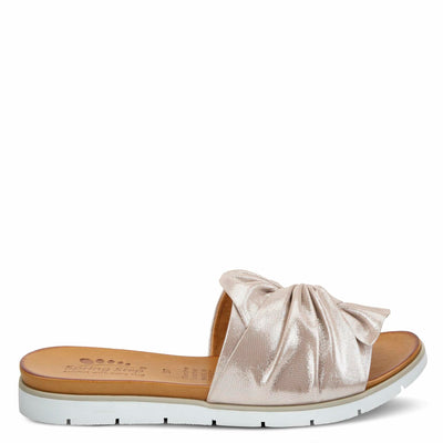 Spring Step Women's Lavona Slide Sandal Silver EU 40 / US 9