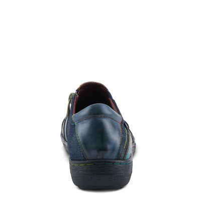L'Artiste by Spring Step Women's Lata Clog, Navy Multy, 7