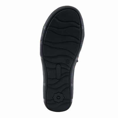L'Artiste by Spring Step Women's Lata Clog, Navy Multy, 7