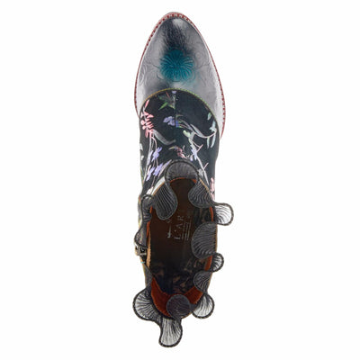 Spring Steps L`Artiste Gaga Mid-Calf Boots for Women - Ladies Boot with Side Zipper Closure - Comfortable Western Women's boots - Black Multi EU 36 / US 5.5-6