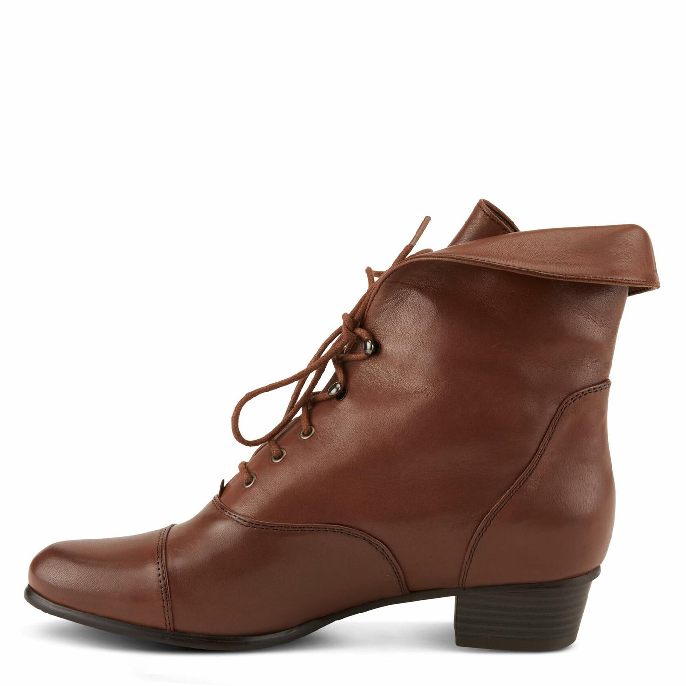 Spring Step Women's Galil Lace-Up Bootie Medium Brown EU 35/5