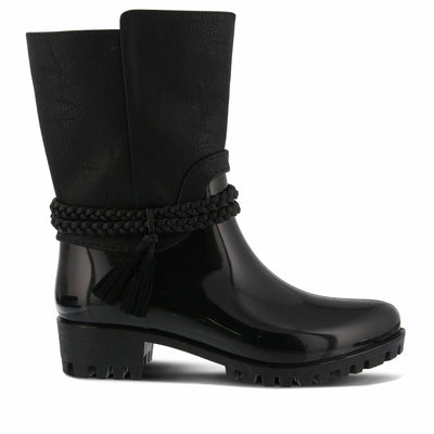 Spring Step Women's Glover Rain Boot, Black, 39 M EU Medium EU (US 8.5 US)